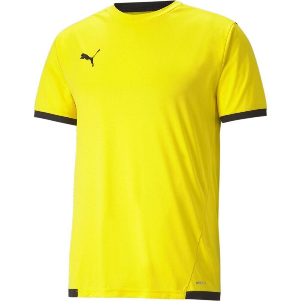 Puma Mens TeamLIGA Football Jersey / Yellow/Black